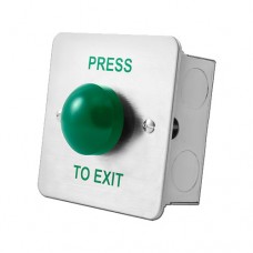 CDVI RTE-SFD Domed Press To Exit Button (Flush)